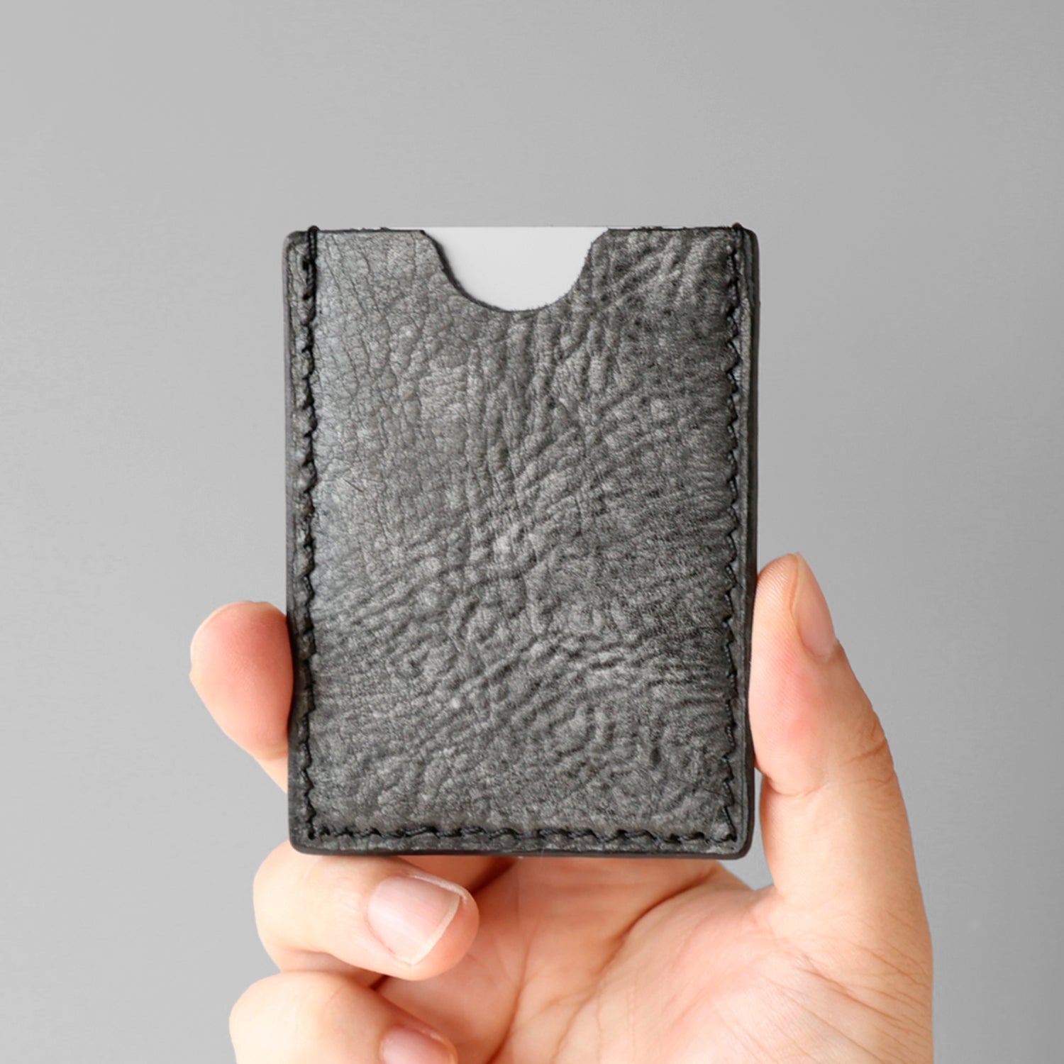 Genuine Leather Card Case “ TOMIFUDA ” Ver. Alaska