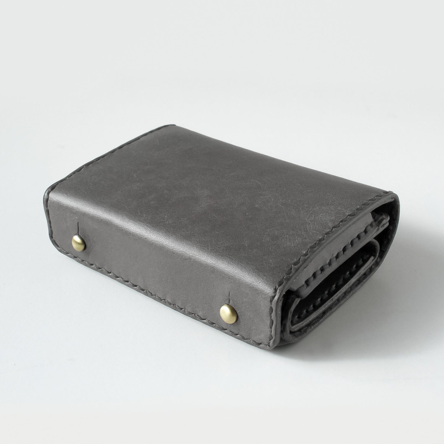 Genuine Leather Minimalist Wallet “ HIUCHIBAKO ” Ver. Maya