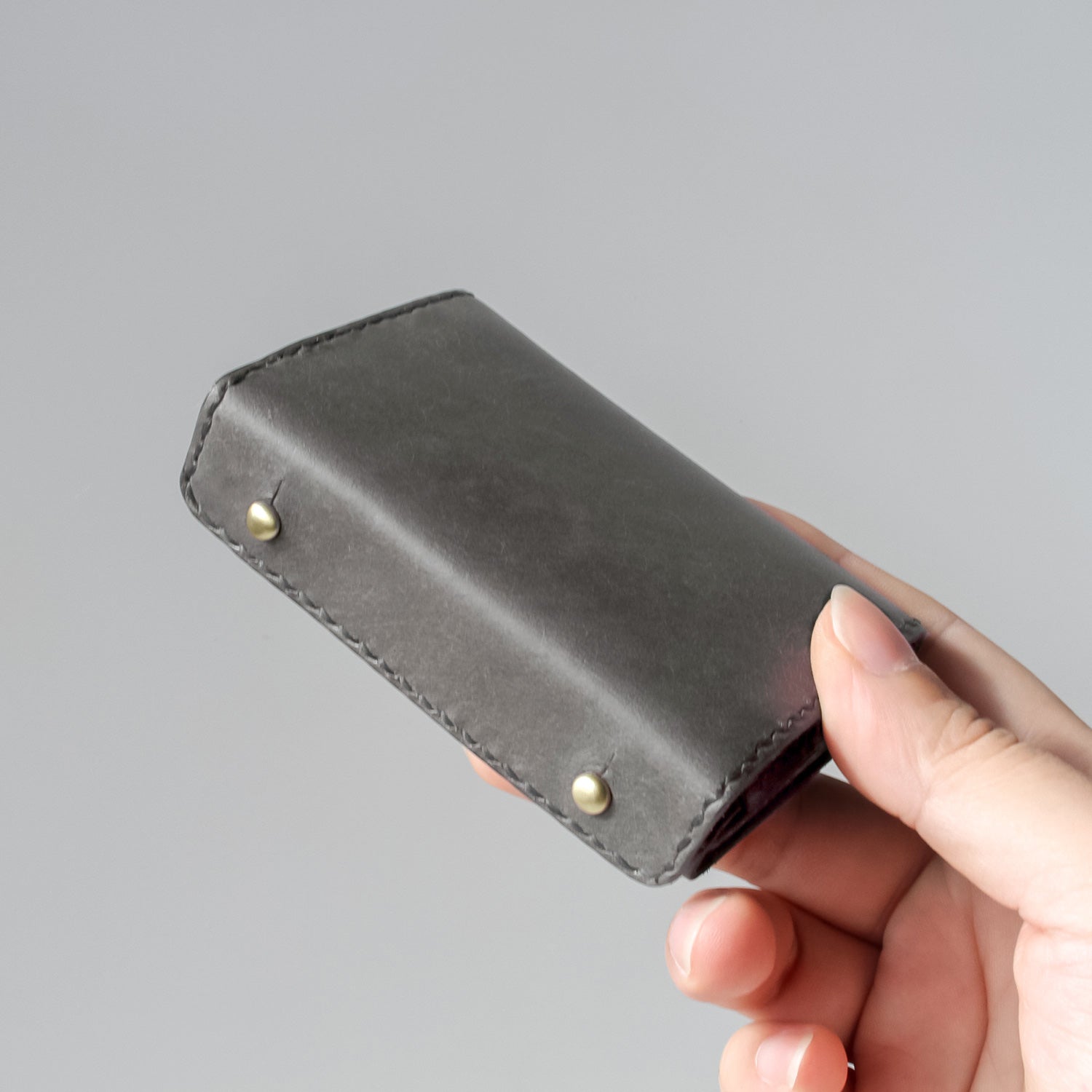 Genuine Leather Minimalist Wallet “ HIUCHIBAKO ” Ver. Maya