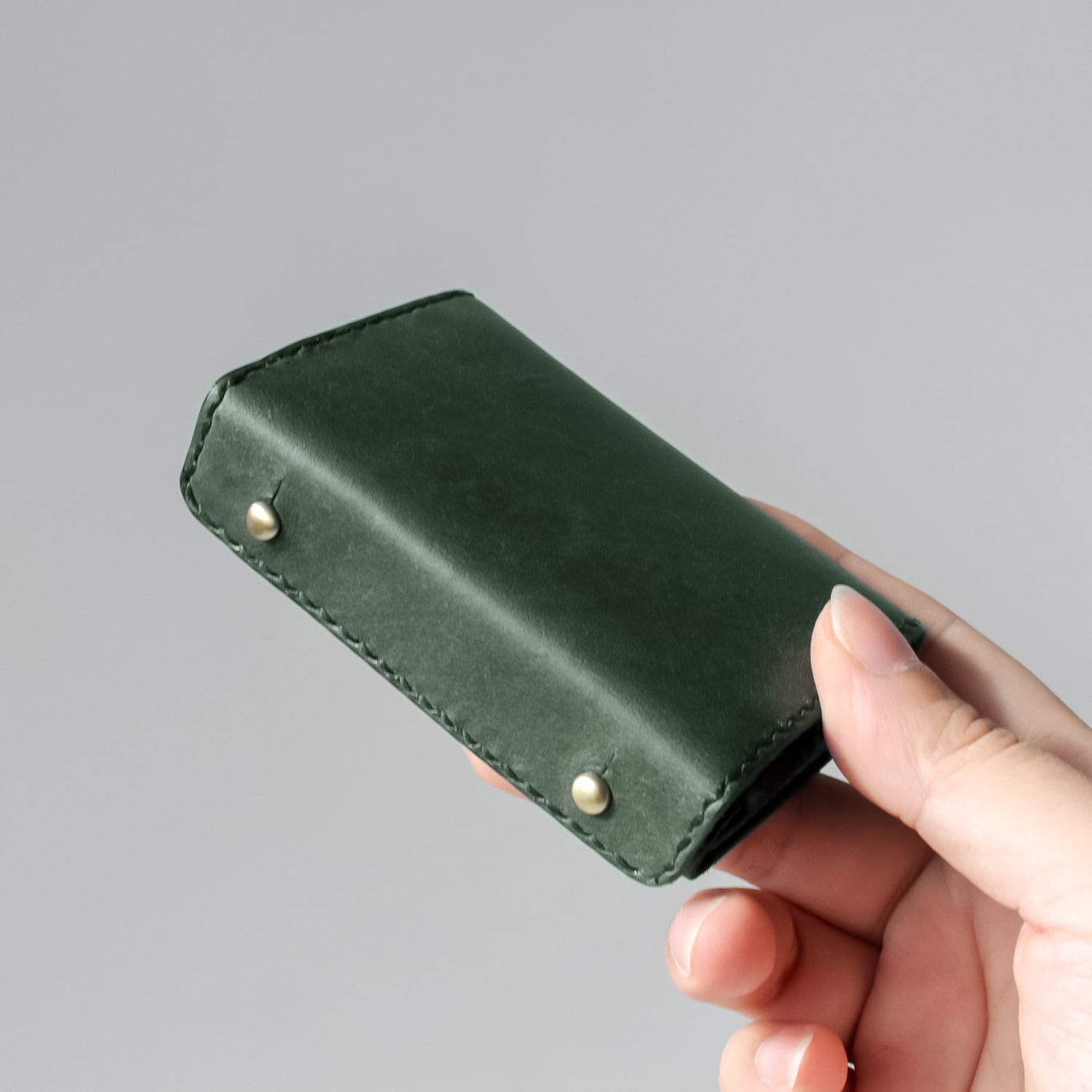 Genuine Leather Minimalist Wallet “ HIUCHIBAKO ” Ver. Maya