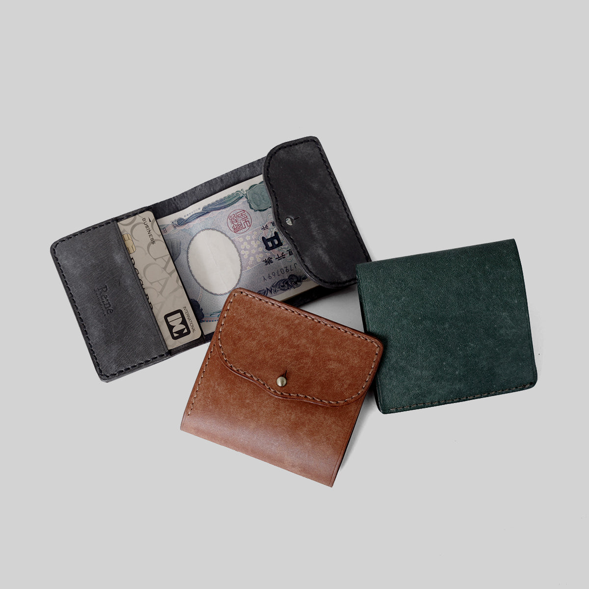 Genuine Leather Money Clip “ Fudabasami ” Ver. Maya