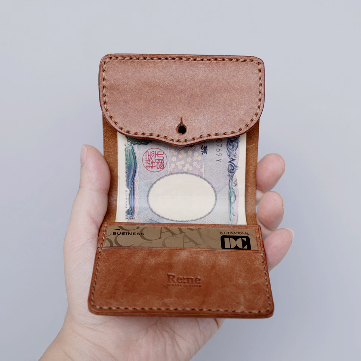Genuine Leather Money Clip “ Fudabasami ” Ver. Maya