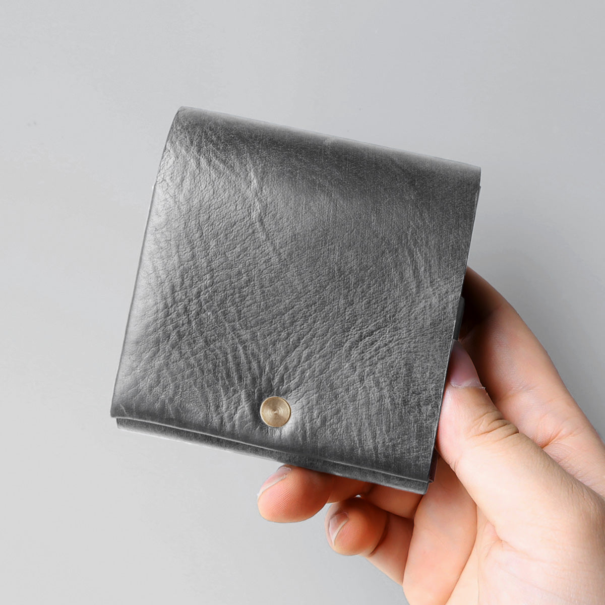 Genuine Leather Ultra-Thin Wallet “ YOHAUTOMIFUDA ” Ver. Alaska