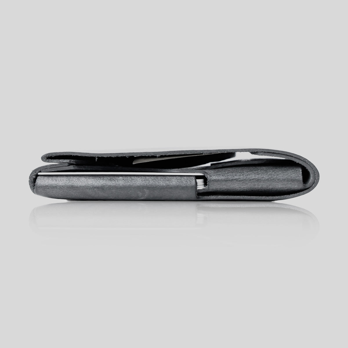 Genuine Leather Ultra-Thin Wallet “ YOHAUTOMIFUDA ” Ver. Alaska