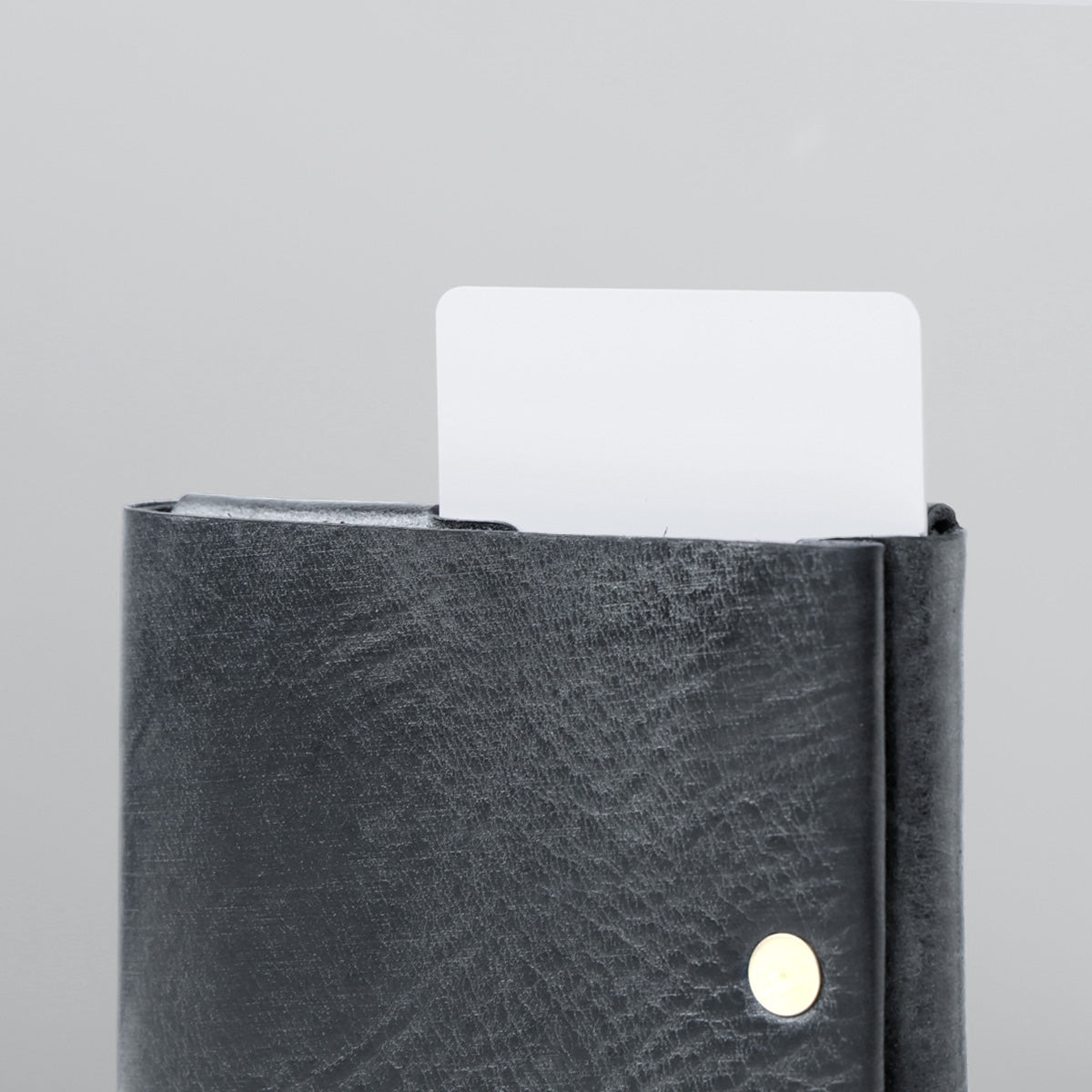 Genuine Leather Ultra-Thin Wallet “ YOHAUTOMIFUDA ” Ver. Alaska
