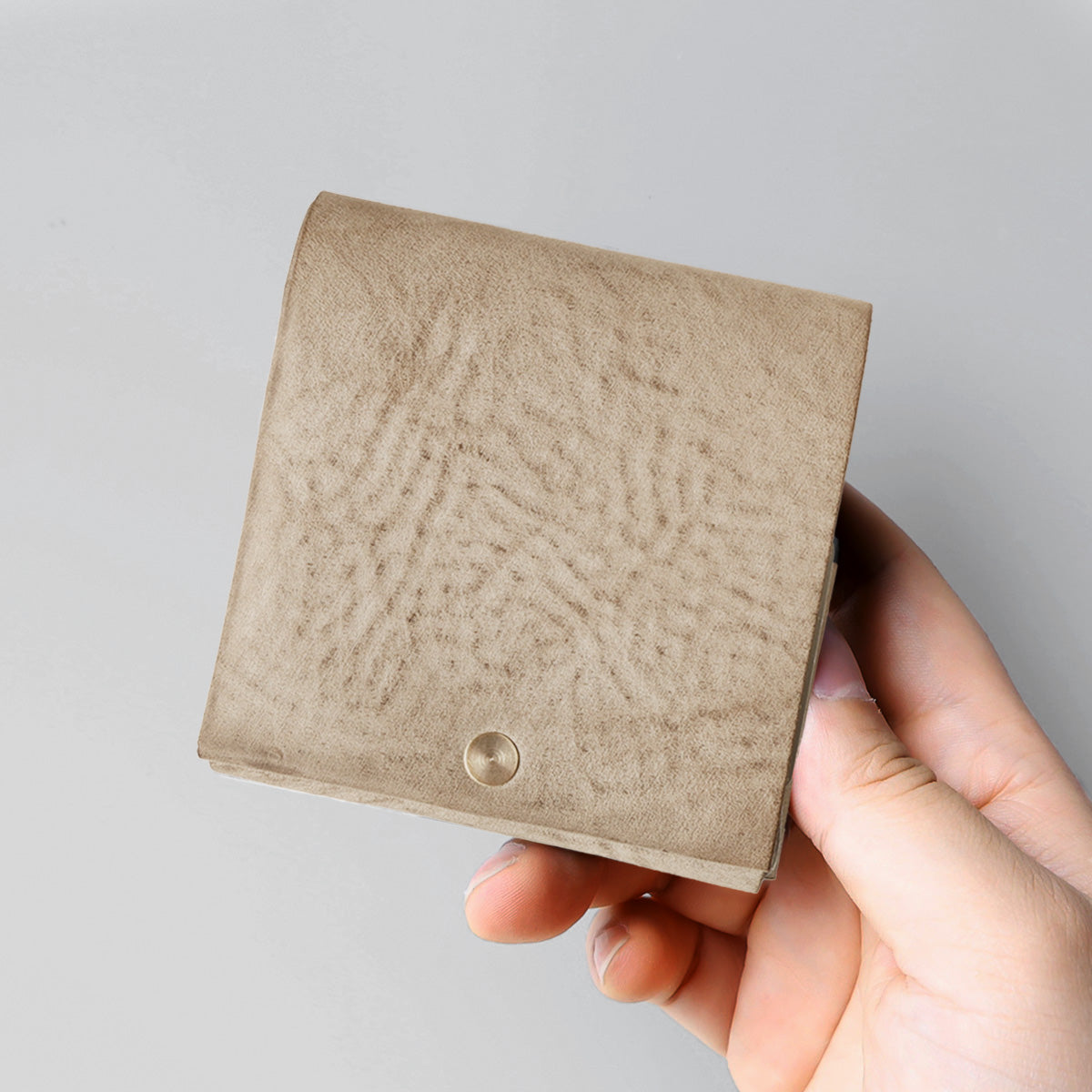 Genuine Leather Ultra-Thin Wallet “ YOHAUTOMIFUDA ” Ver. Alaska